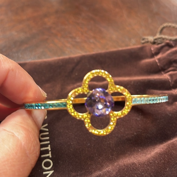 Louis Vuitton LE Swarovski Crystal Bangle - Picture 3 of 5